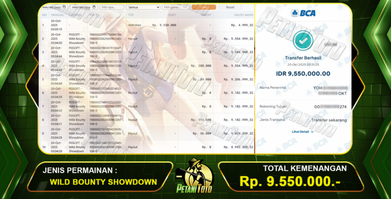 SLOT BOUNTY JACKPOT PETANITOTO