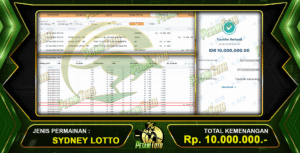 SYDNEY GAMPANG JACKPOT PETANITOTO