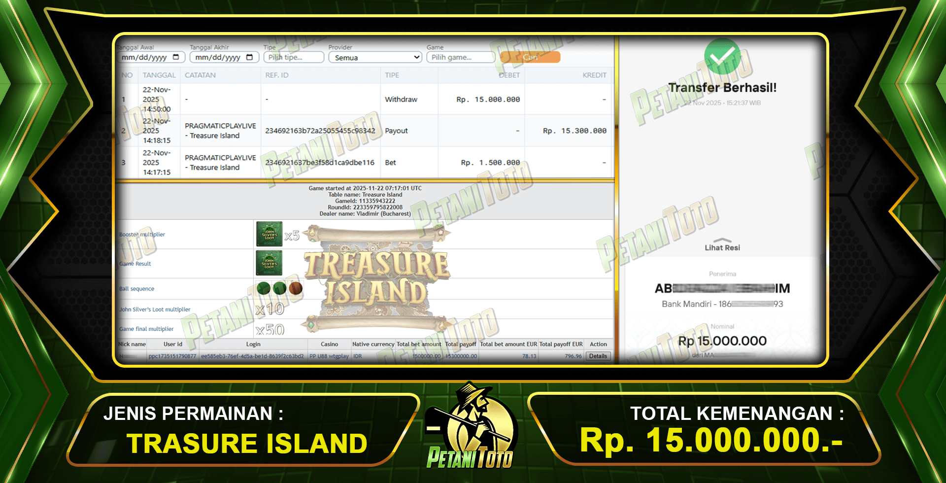 MENANG SLOT TREASURE ISLAND