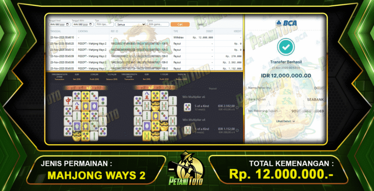 mahjong ways 2 petanitoto