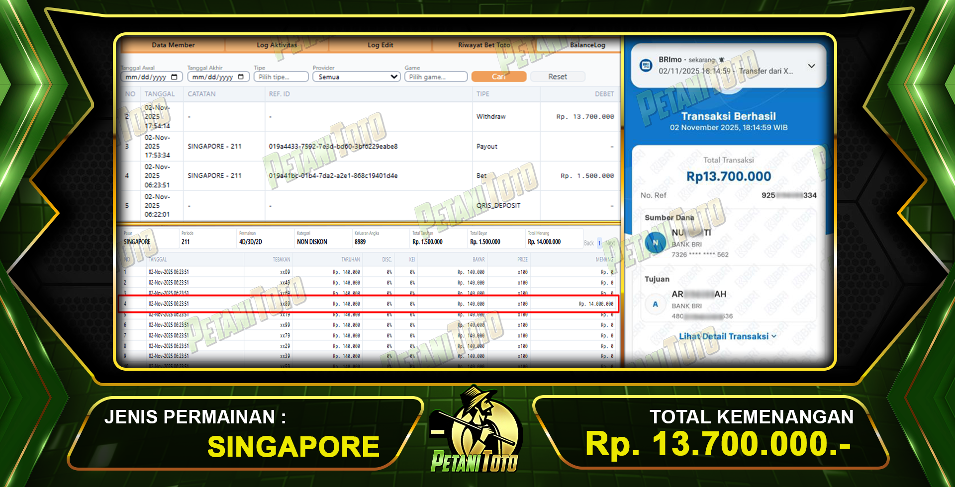 PROSES CEPAT SGP PETANITOTO