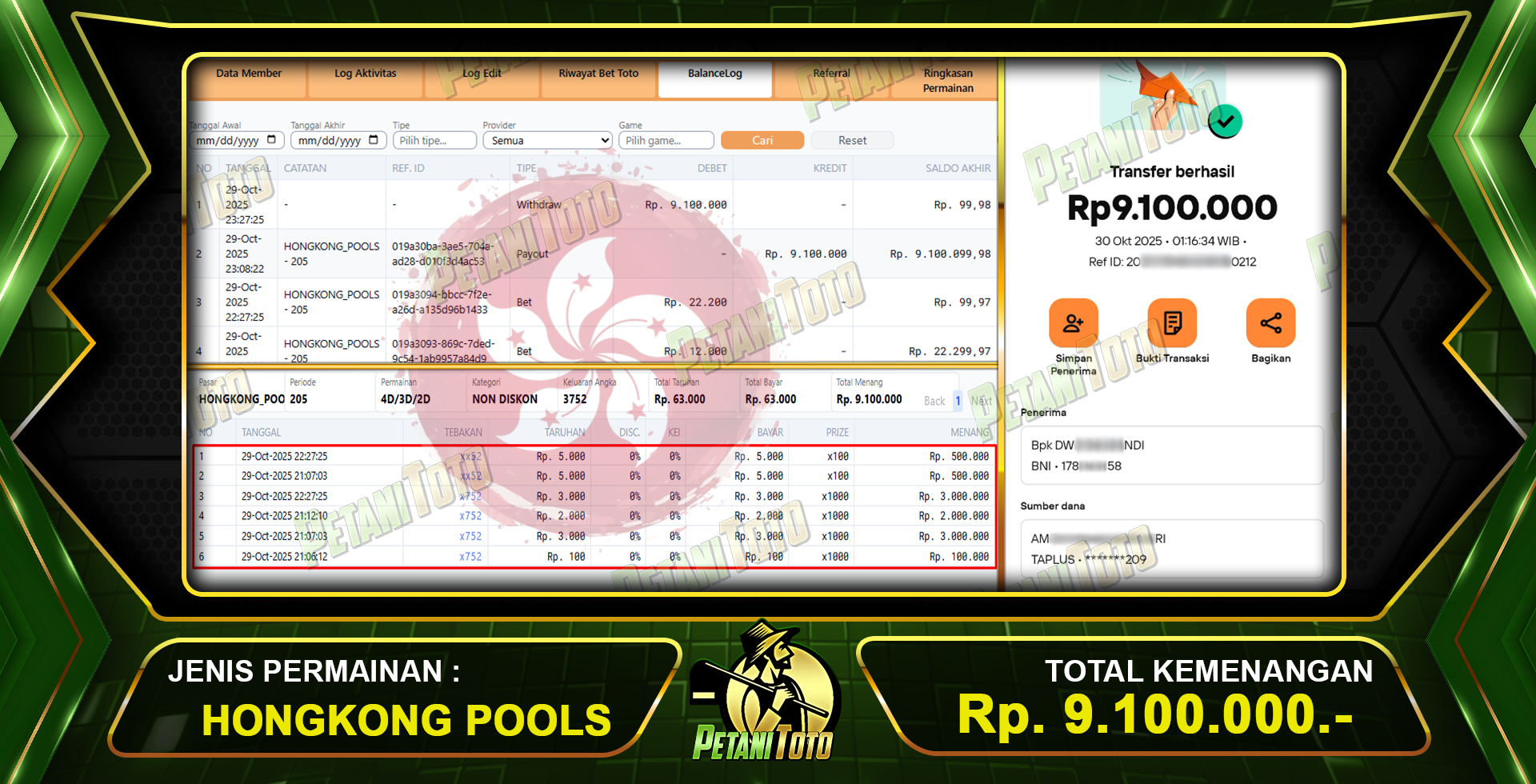 MENANG HONGKONG POOLS PETANITOTO