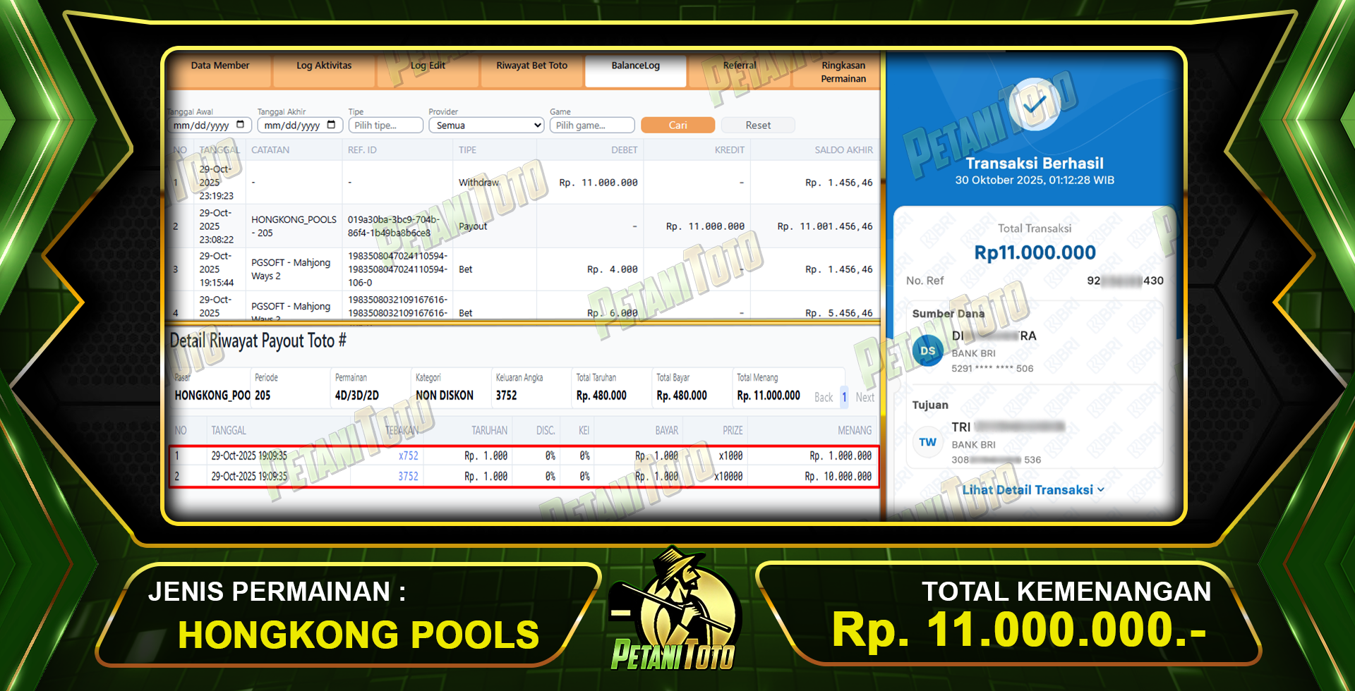 MENANG ANGKA HK PETANITOTO