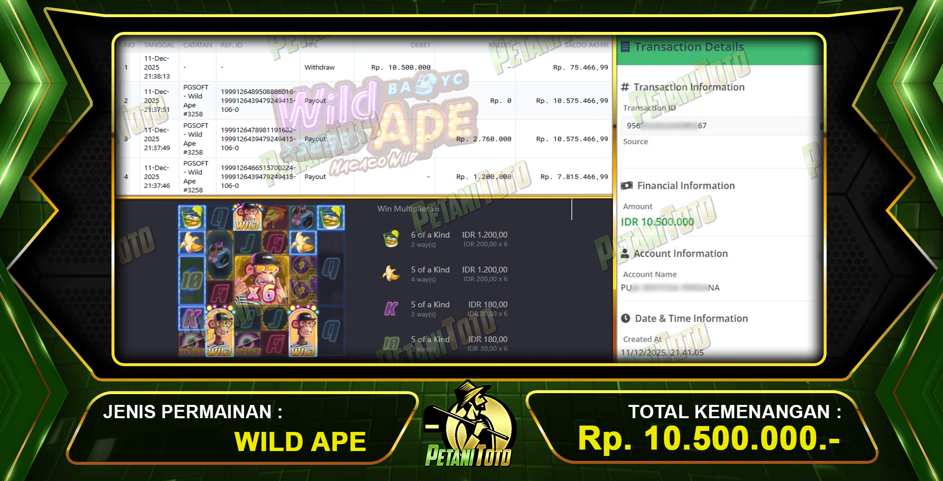 SLOT GAME DI PETANITOTO