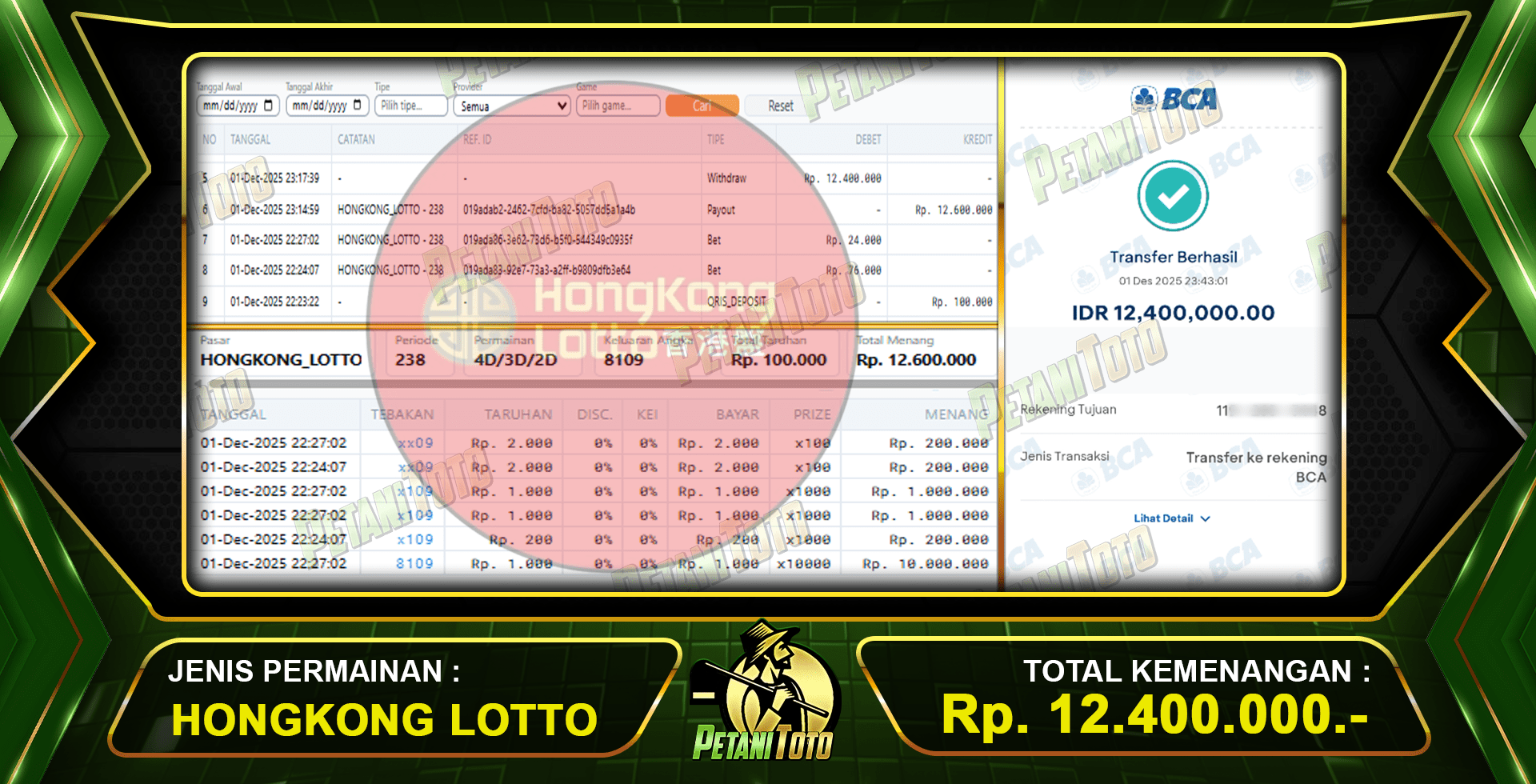 BUKTI JP PETANITOTO, BUKTI KEMENANGAN PETANITOTO, BUKTI PEMBAYARAN HK, HK JP, HK POOLS, HK POOLS JACKPOT, Hongkong Pools Jackpot, HONGKONG POOLS JACKPOT PETANITOTO, HONGKONG TODAY, JACKPOT PETANITOTO, JACKPOT TOGEL PETANITOTO, JP HK POOLS, TOGEL HONGKONG