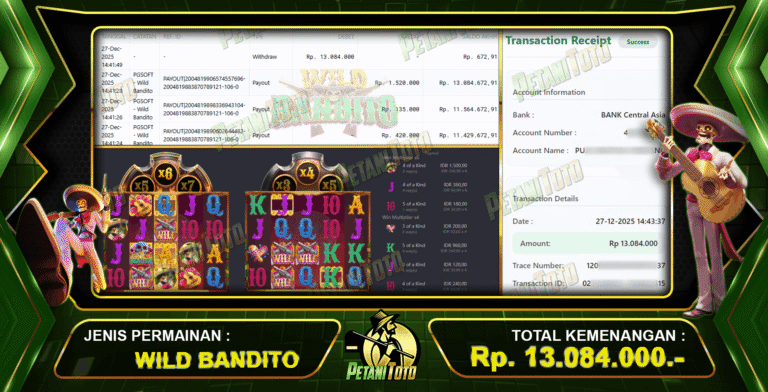 WILD BANDITO BAGI 13JT