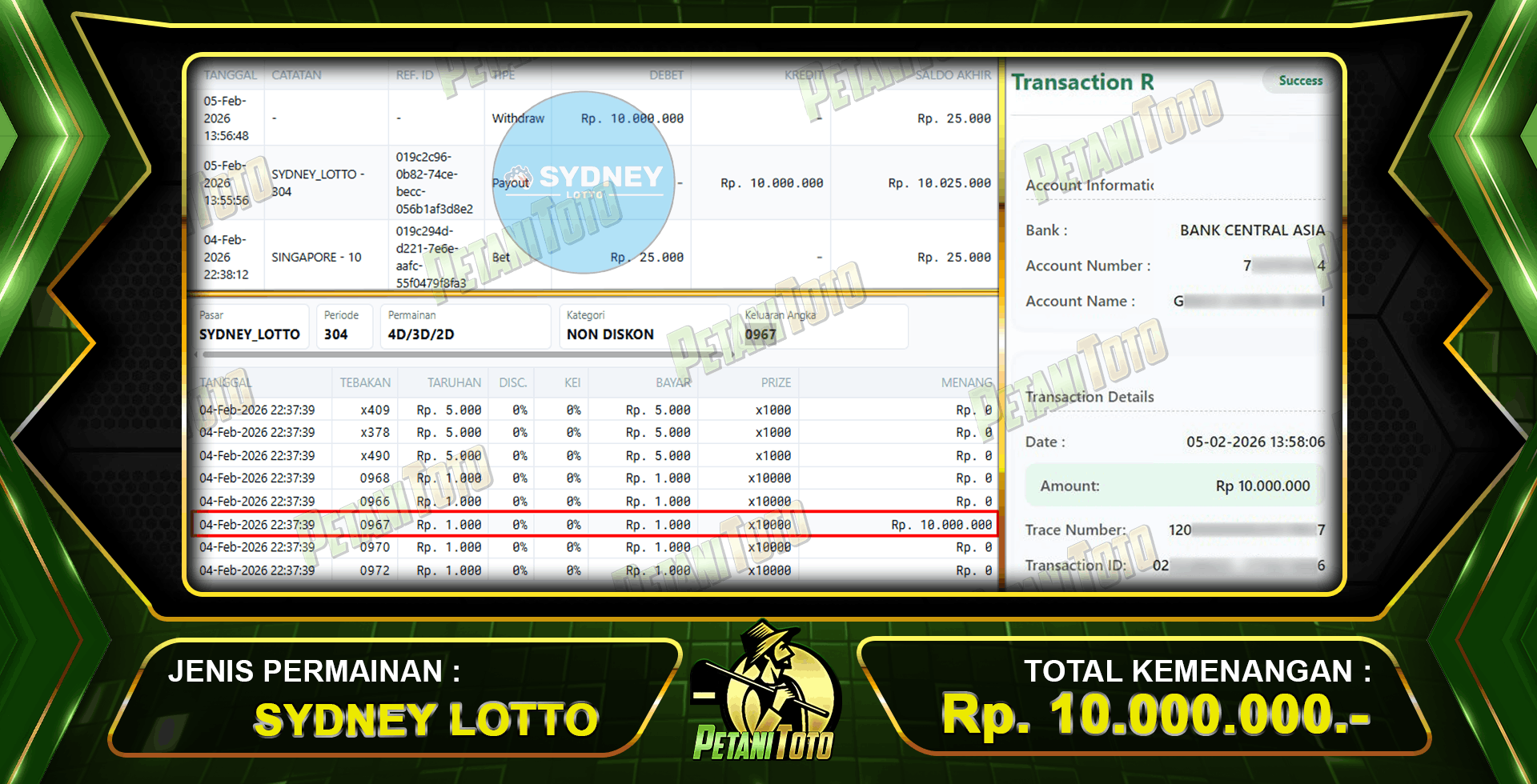 RUMUS TOGEL JITU PETANITOTO