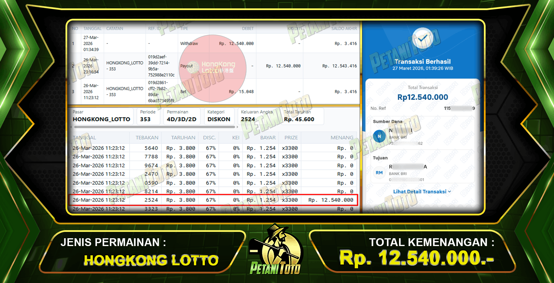 WD ASLI TOGEL PETANITOTO