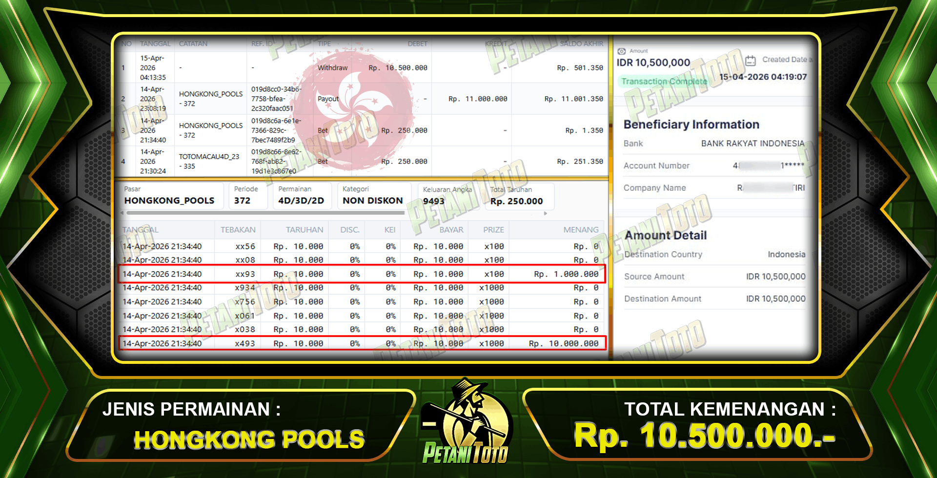 MEMUASKAN SLOT MAHJONG PETANITOTO 
