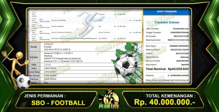 MENANG SPORT FOOTBALL PETANITOTO