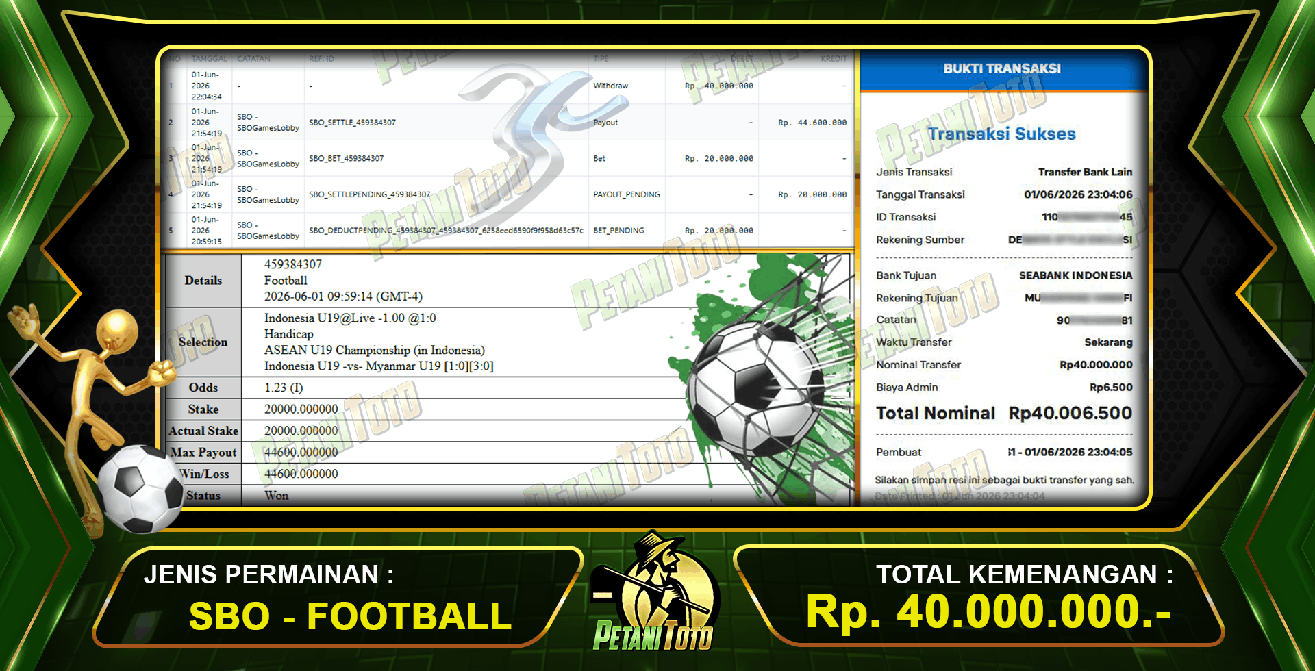 MENANG SPORT FOOTBALL PETANITOTO